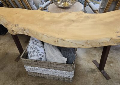 live edge handmade coffee table for sale picture