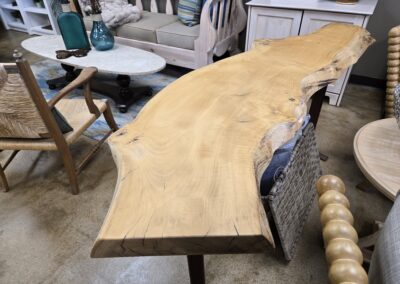 live edge handmade coffee table for sale picture