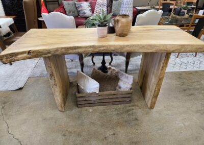 live edge handmade coffee table for sale picture