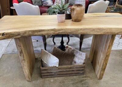 live edge handmade coffee table for sale picture