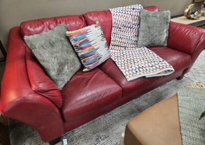leather sofa for sale picture
